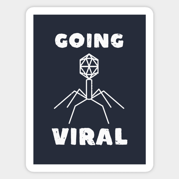 Funny Biology Going Viral Sticker by happinessinatee